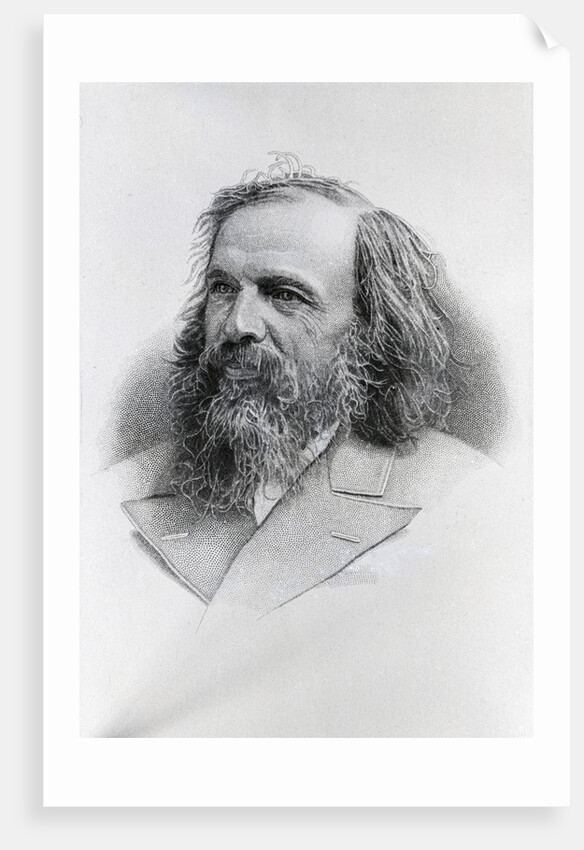 Dmitry Ivanovich Mendeleyev by Anonymous
