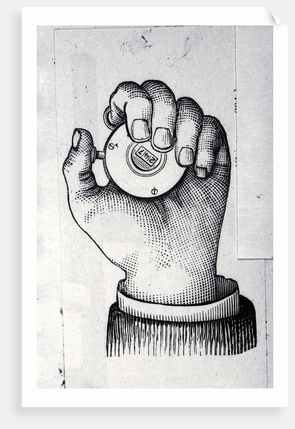 Stopwatch-Attendance Counter In Hand by Anonymous