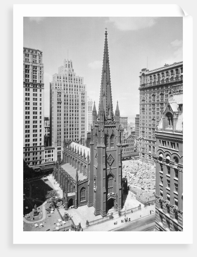 Trinity Church On Wall Street by Anonymous