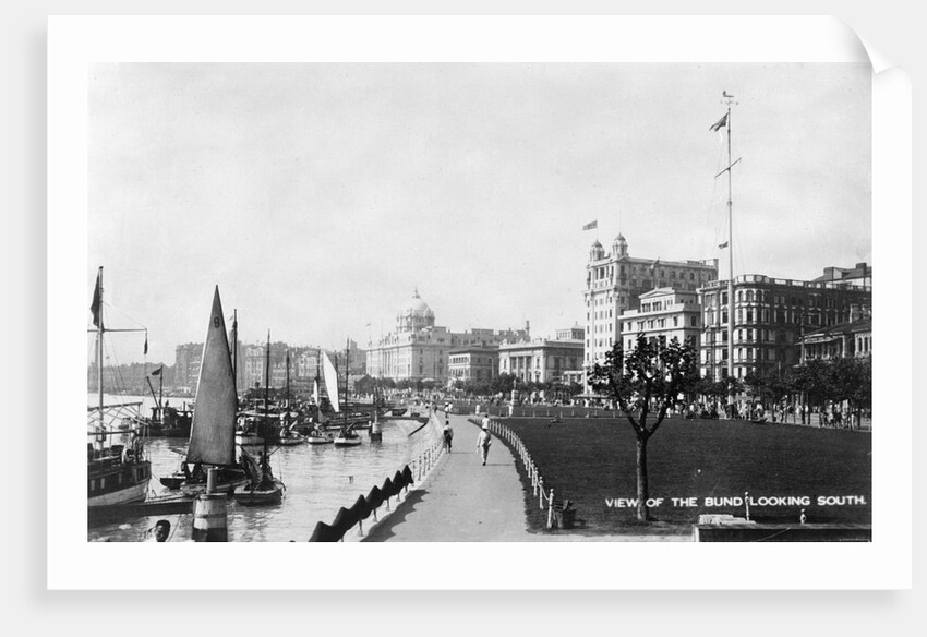 View Of The Bund Looking South by Anonymous