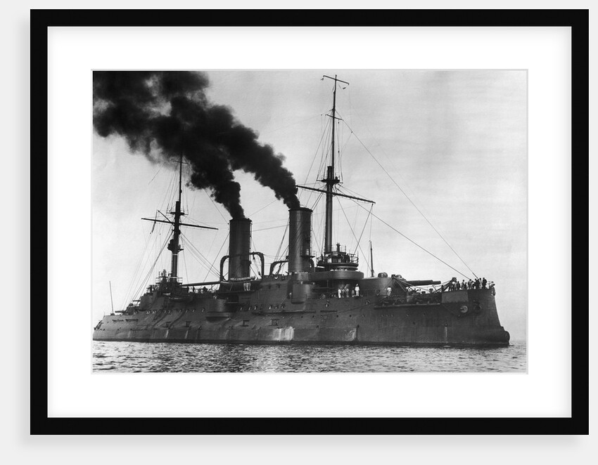 Russian Battleship Tsarevitch by Anonymous
