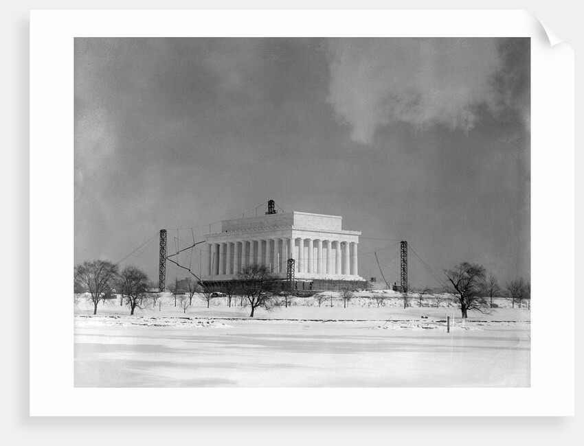 Lincoln Memorial In Washington, Dc by Anonymous
