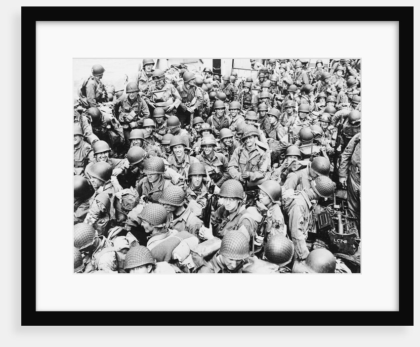 American Infantry Headed for France by Anonymous