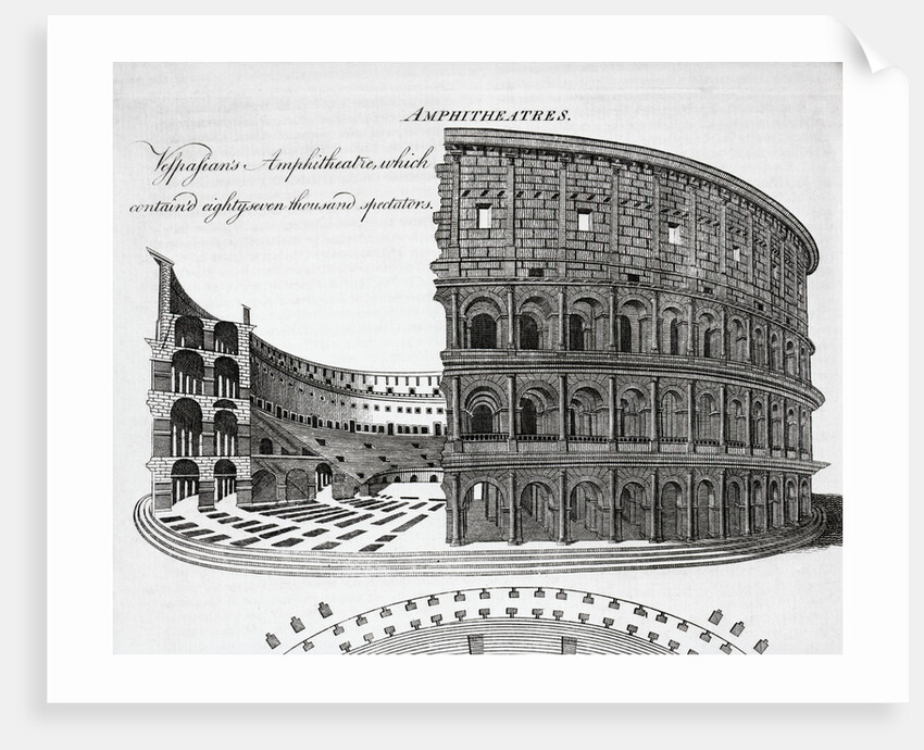 Amphitheatre For 80,000 Spectators by Anonymous