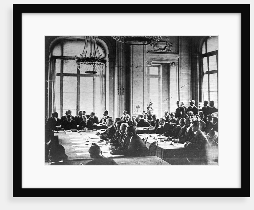 Delegates at Peace of Bucharest by Anonymous