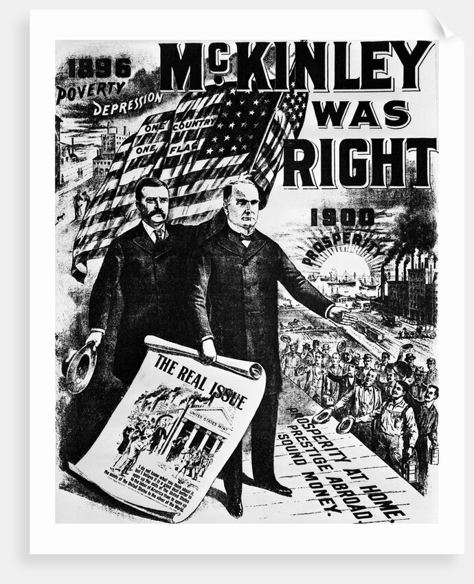 McKinley Campaign Poster by Anonymous