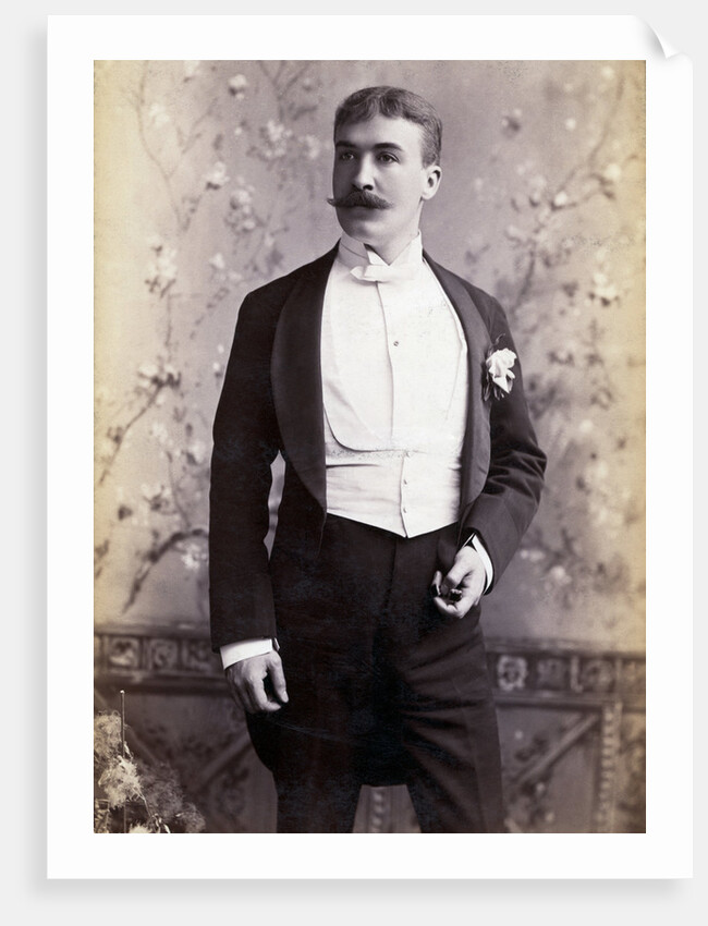 The Well Dressed Party Goer Of 1890 by Anonymous