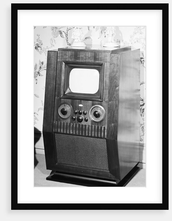 Television Set Of The 1940'S by Anonymous