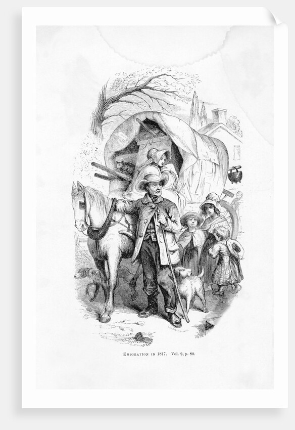 Emigration To The Western Us by Anonymous
