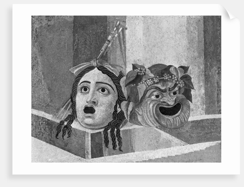 Masks Of Tragedy And Comedy by Anonymous