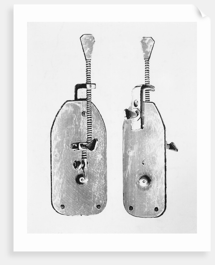 Leeuwenhoek's Original Microscope by Anonymous