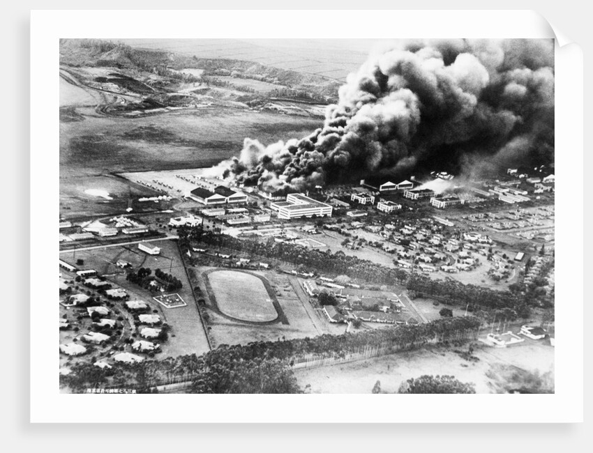 Japanese Bombing Of Pearl Harbor by Anonymous