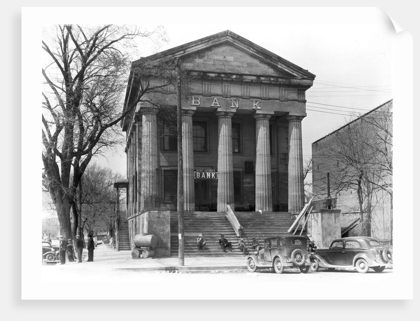 Bank Exterior by Anonymous