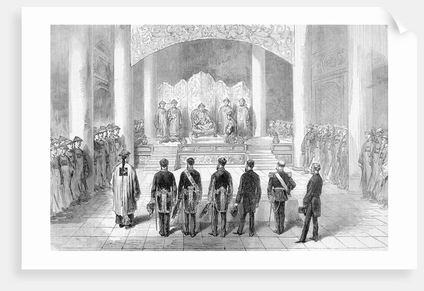 Reception Of Foreign Ministers; Emperor by Anonymous