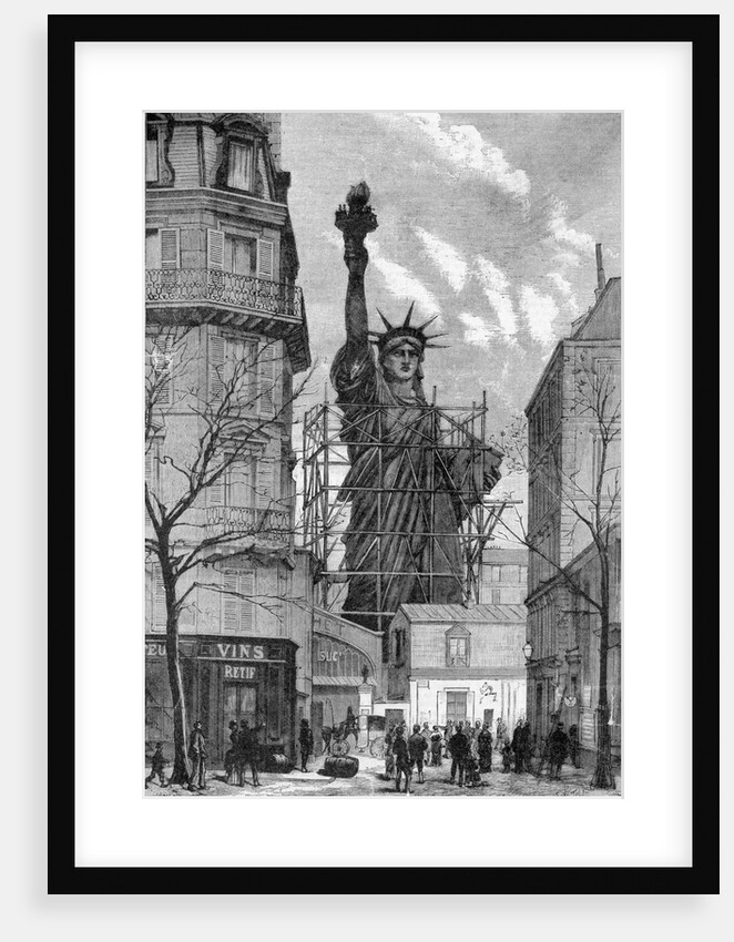 Statute Of Liberty In Paris by Anonymous