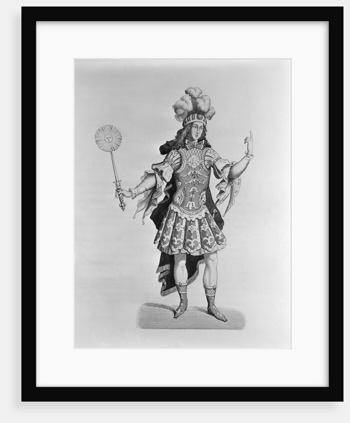 Louis Xiv In Ballet Outfit by Anonymous