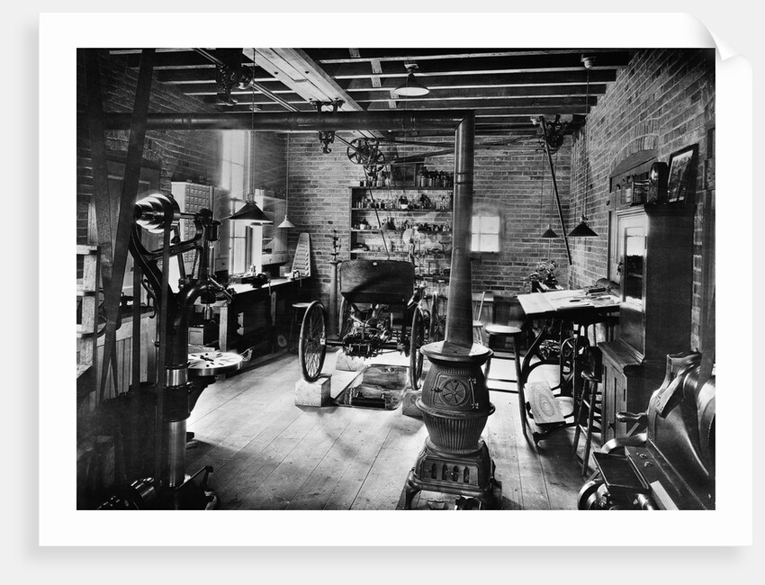 Replica Of Henry Fords Workshop by Anonymous