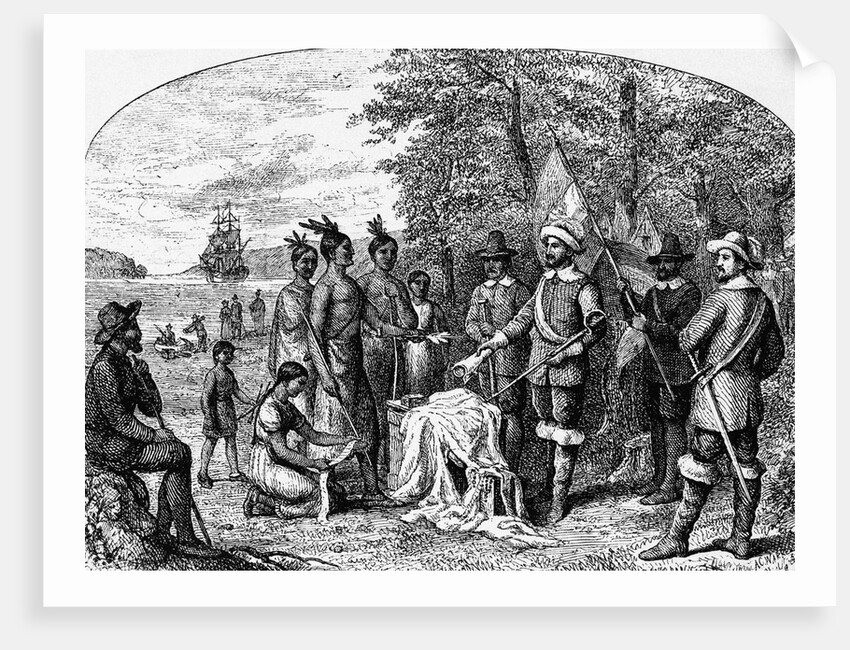 The Purchase of Manhattan Island by Alfred Frederick