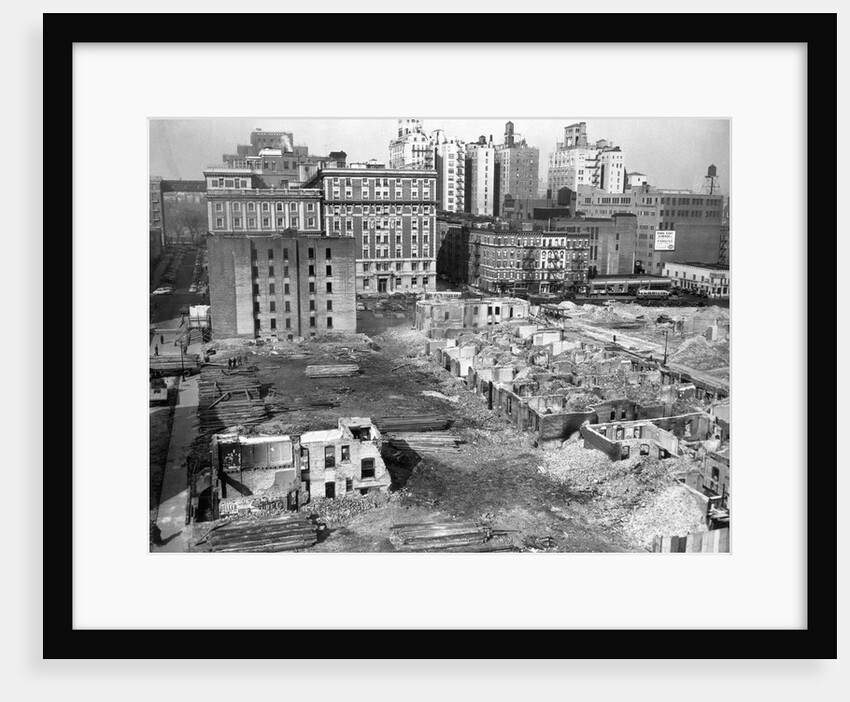Urban Renewal In Harlem by Anonymous