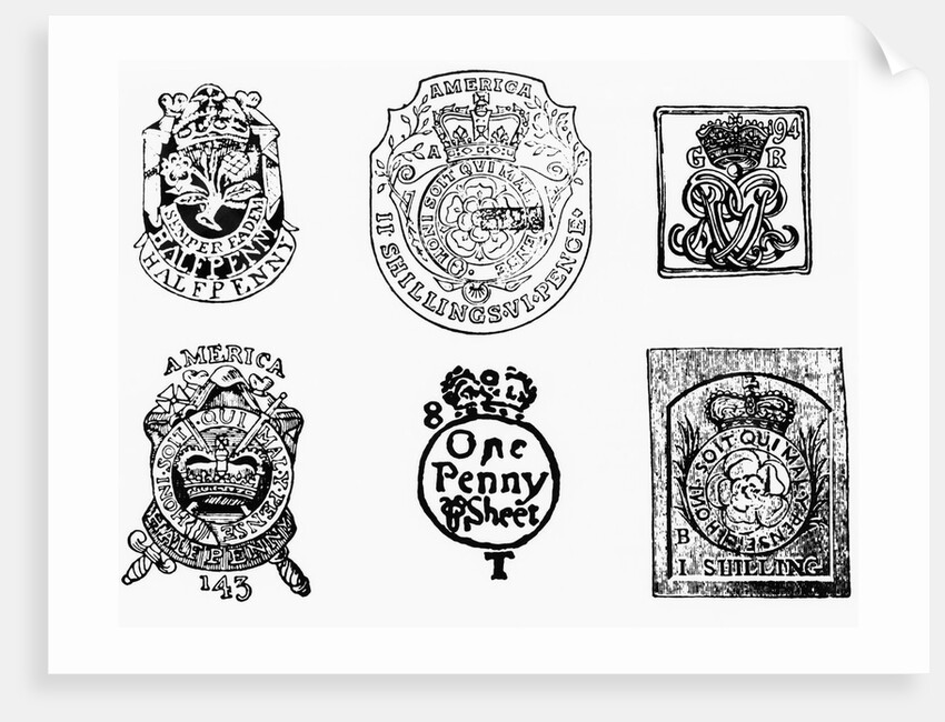 British Stamps For American Colony Goods by Anonymous