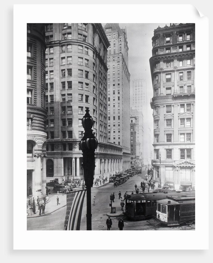 The Financial Center; Street by Anonymous