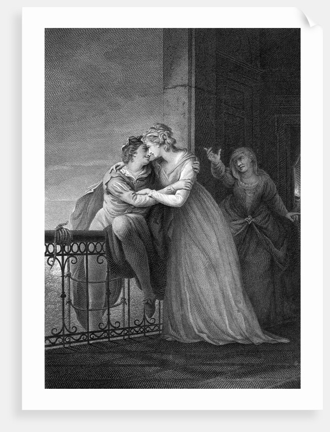 Romeo Takes Leave of Juliet by James Stow