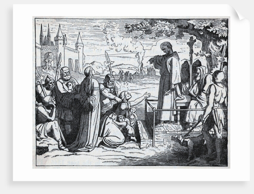 Jews Condemned To Burn At The Stake by Anonymous