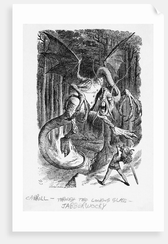 Lewis Carroll Book Illustration by Anonymous