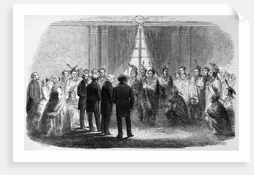 Presenting Native Americans To President by Anonymous
