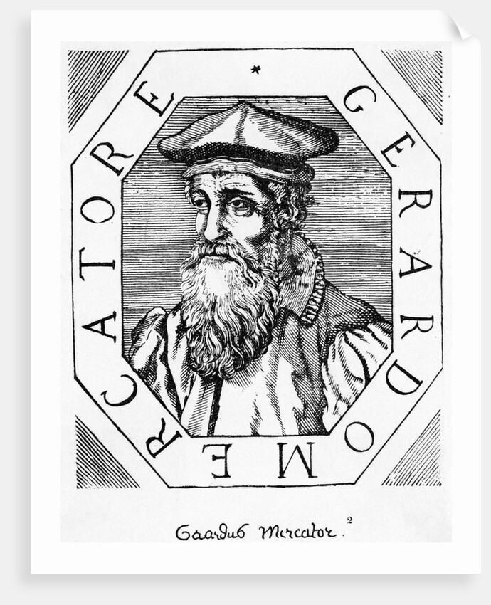 Flemish Geographer Gerhardus Mercator by Anonymous