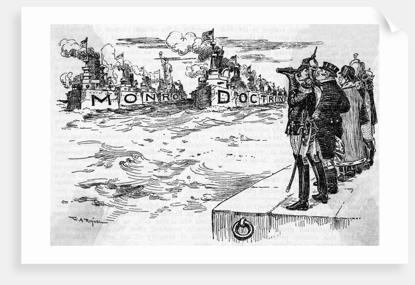 European Potentates Observe Naval Might by Anonymous