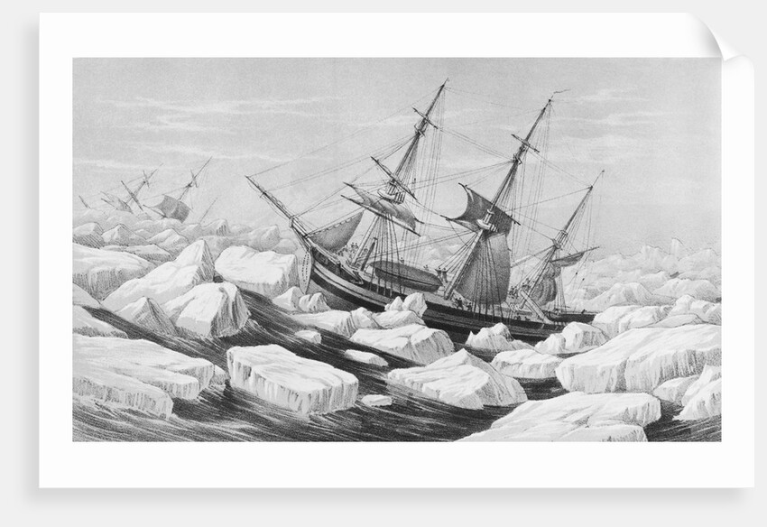 Sir James Clark Ross Antarctic Expedition by Anonymous