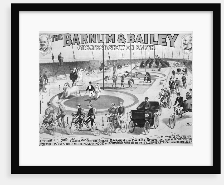 Barnum And Bailey Circus Advertisement by Anonymous