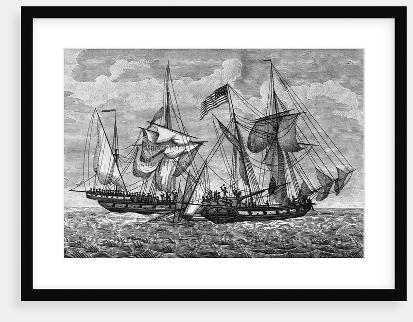 Tripolian Pirates Attack Schooner by Anonymous