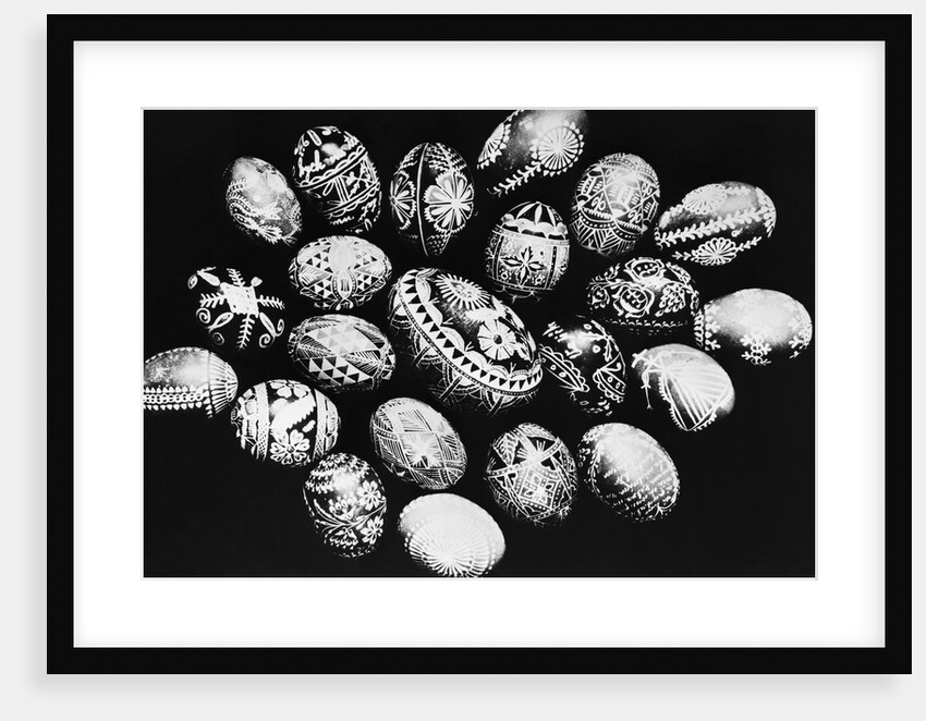 Special Easter Eggs From Czechoslovakia by Anonymous
