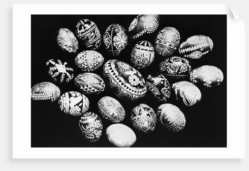 Special Easter Eggs From Czechoslovakia by Anonymous