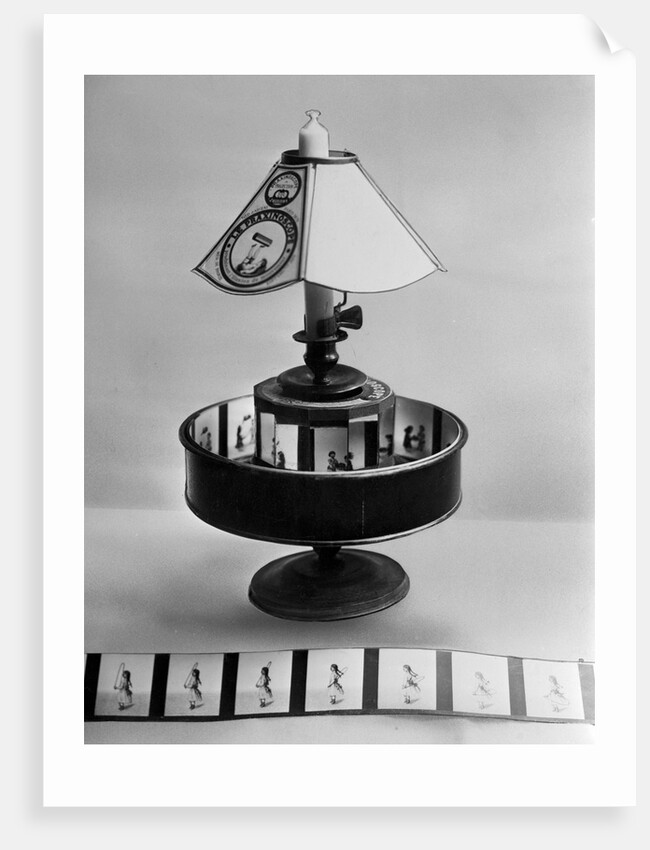 Praxinoscope Projector and Images by Anonymous