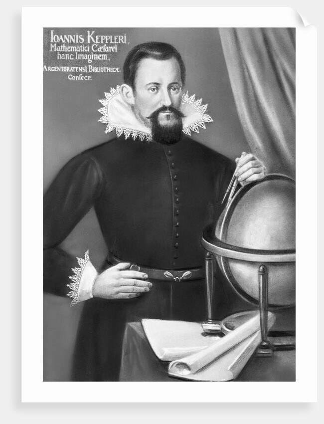Portrait of Johannes Kepler by Anonymous