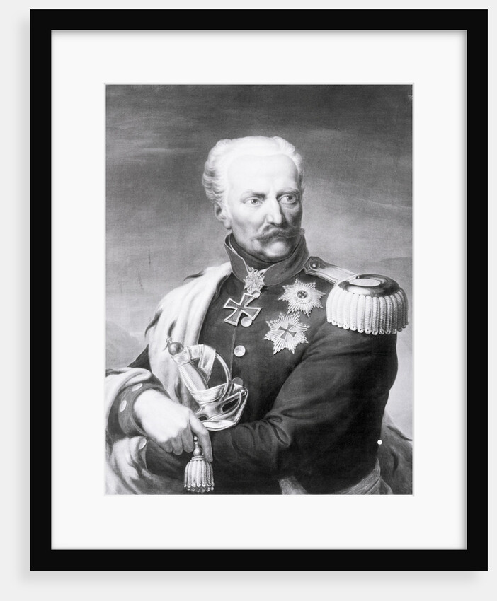 Gebhard Von Blucher, Prussian Field Gene by Anonymous