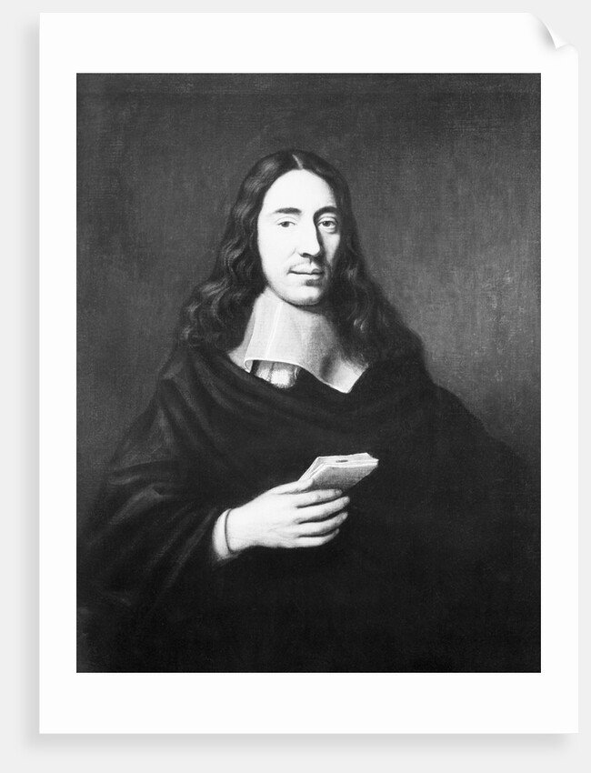 Painting Of Dutch Philosopher Spinoza by Anonymous
