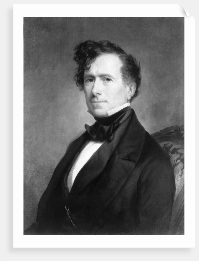 Portrait Of President Franklin Pierce by Anonymous