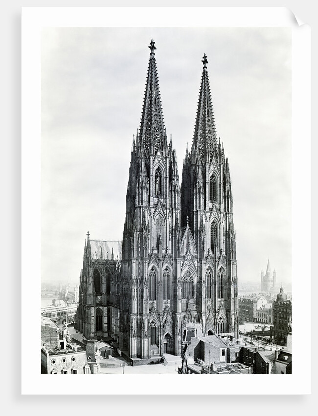 Cologne Cathedral From Northwest by Anonymous
