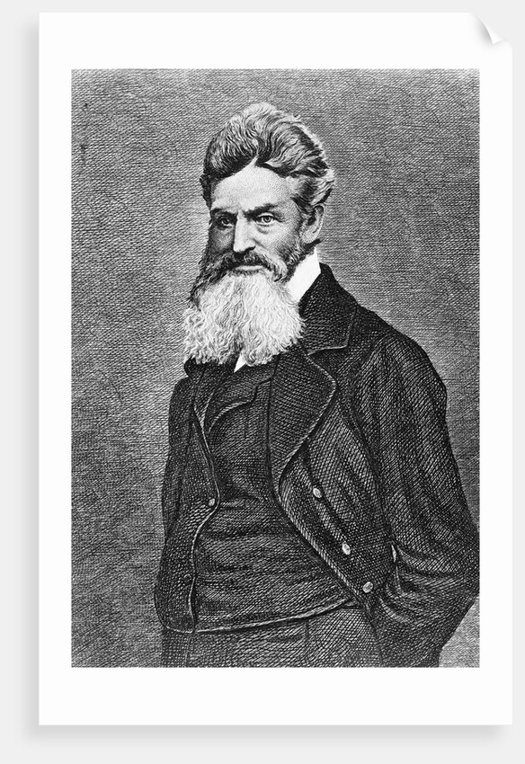 Portrait Of John Brown by Corbis