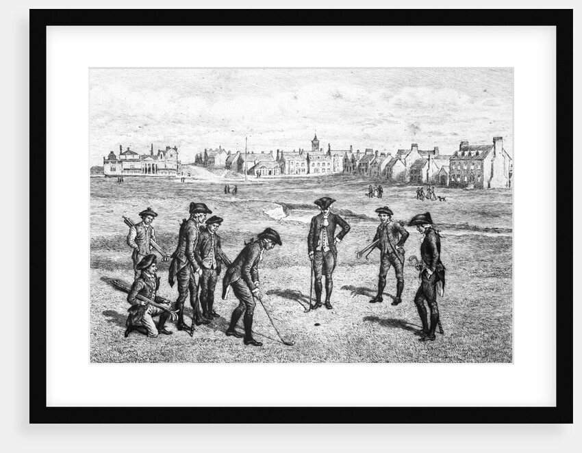 Royal And Ancient Golf Players by Anonymous