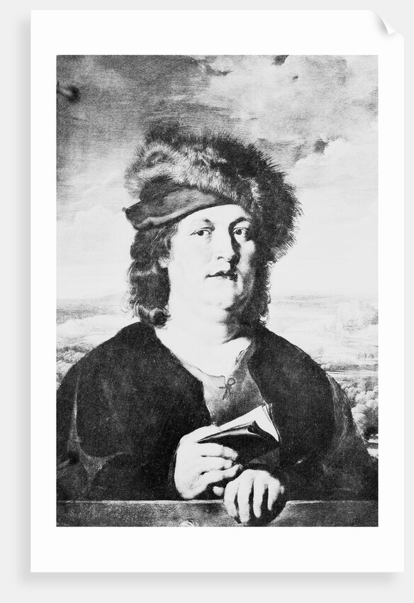 Portrait Of Swiss Physician Paracelsus by Anonymous