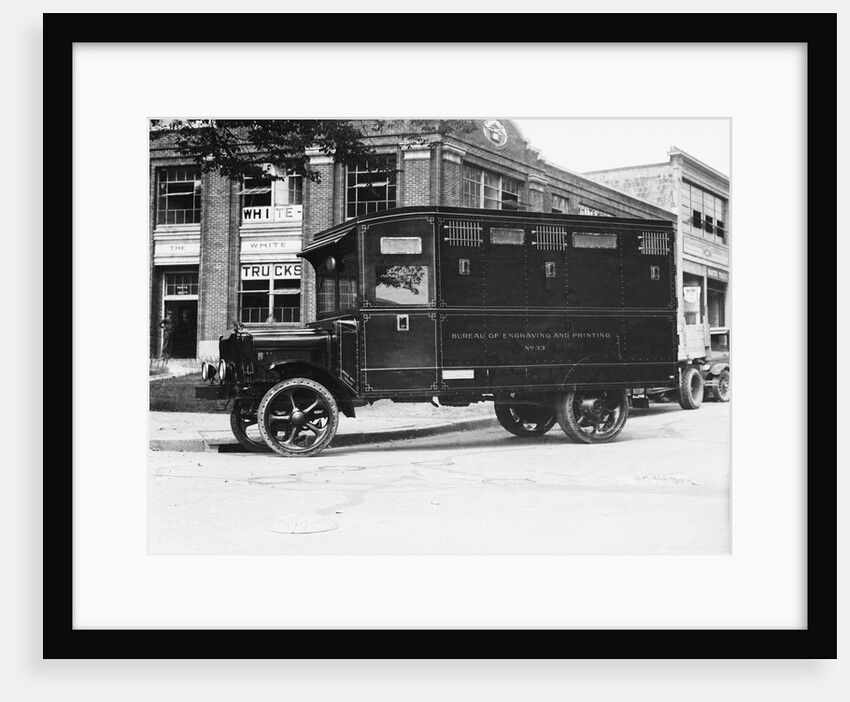 1926 Armored Car Full Length View by Anonymous