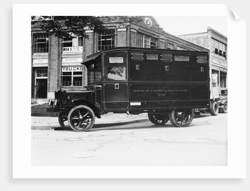 1926 Armored Car Full Length View by Anonymous