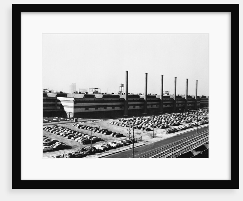 Exterior View Of Largest Steel Foundry by Anonymous