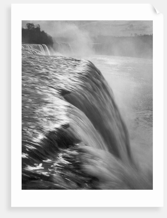 Close-Up of Niagara Falls Waterfall by Anonymous