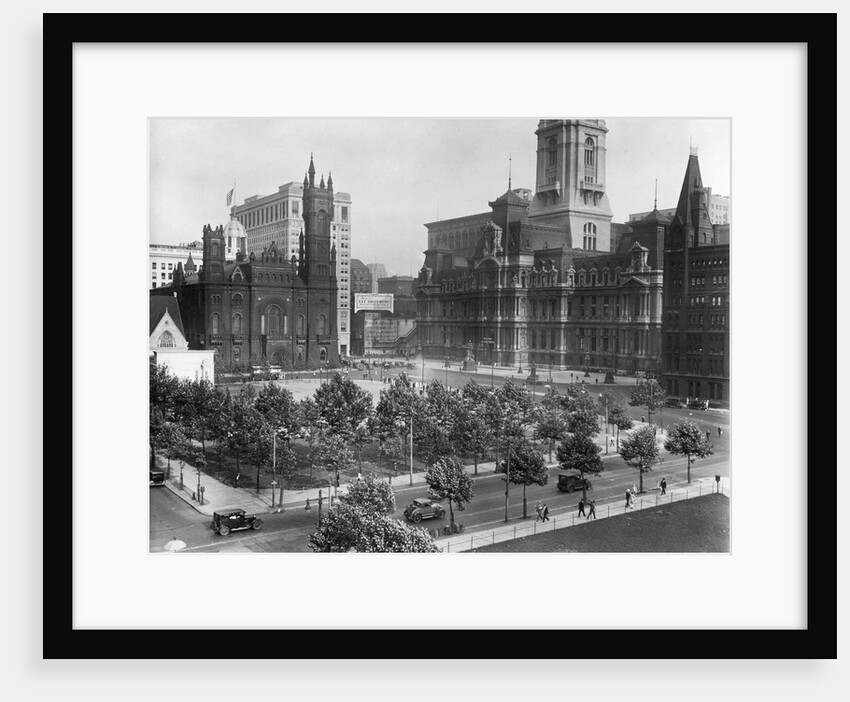 Philadelphia's City Hall Plaza by Anonymous